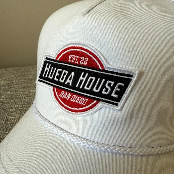 White Baseball Cap with Logo - Picture 4 of 10